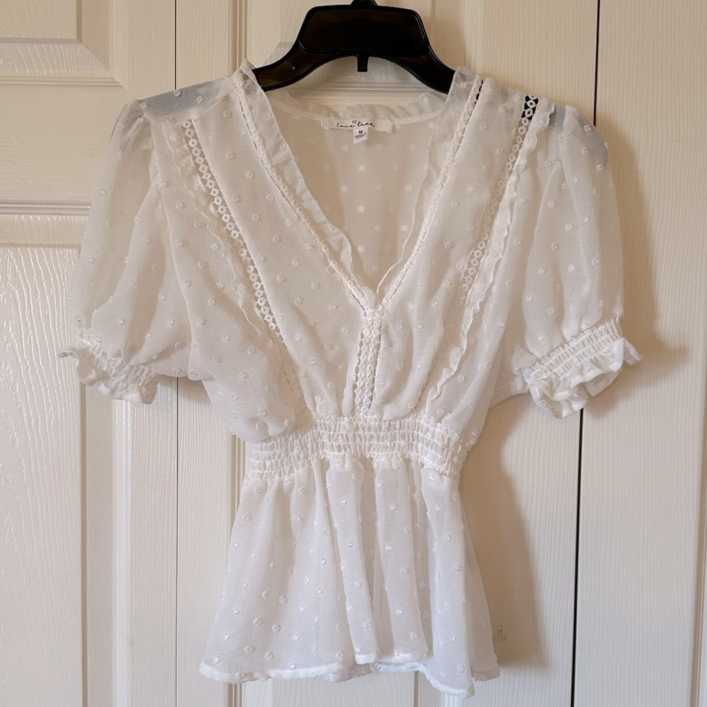 Love Tree White Blouse